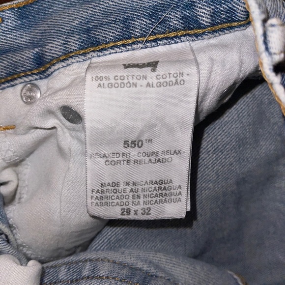 Vintage 550 Levi’s - Picture 2 of 4